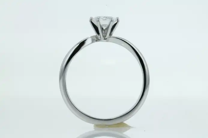 Picture of The Twisted Six Claw | Diamond Engagement Ring