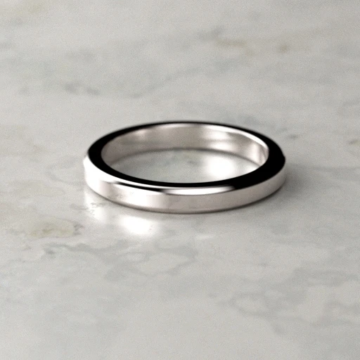 Picture of Flat Bevel Wedding Ring