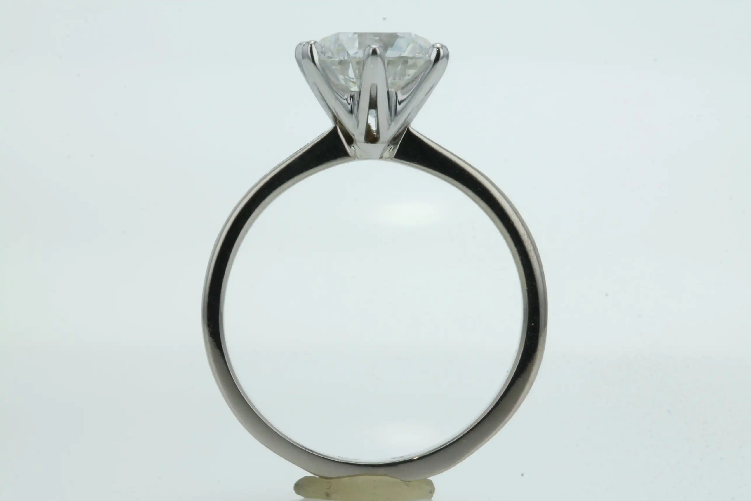 Picture of Channel Set Six Claw | Diamond Engagement Ring