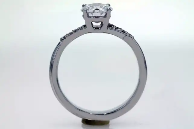 Picture of The Twisted One | Diamond Engagement Ring