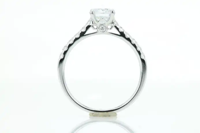 Picture of Classic Four Prong Filigree | Diamond Engagement Ring
