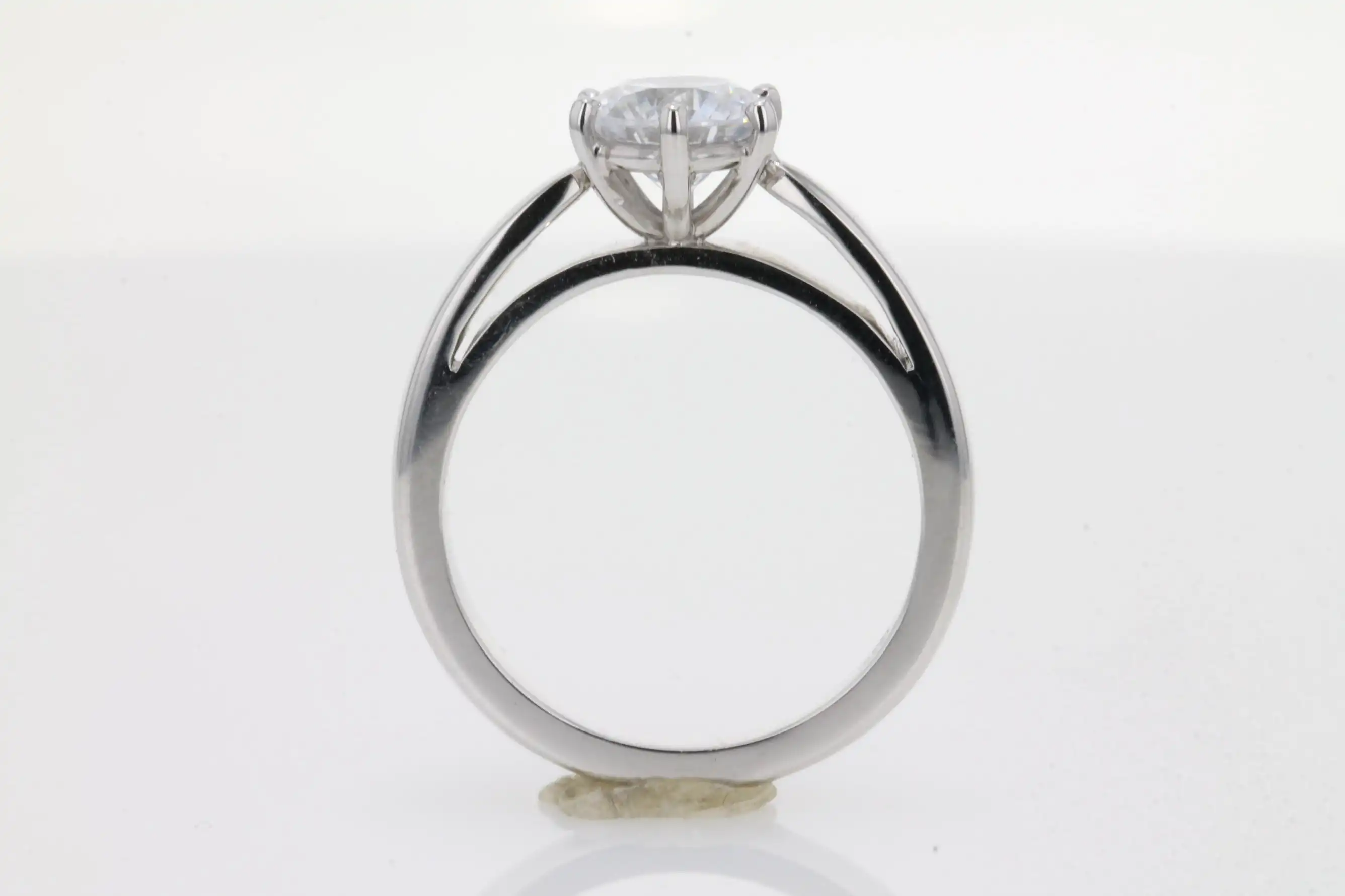 Picture of Openly Swept Up | Diamond Engagement Ring