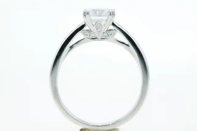 Picture of The Pave Flower | Diamond Engagement Ring