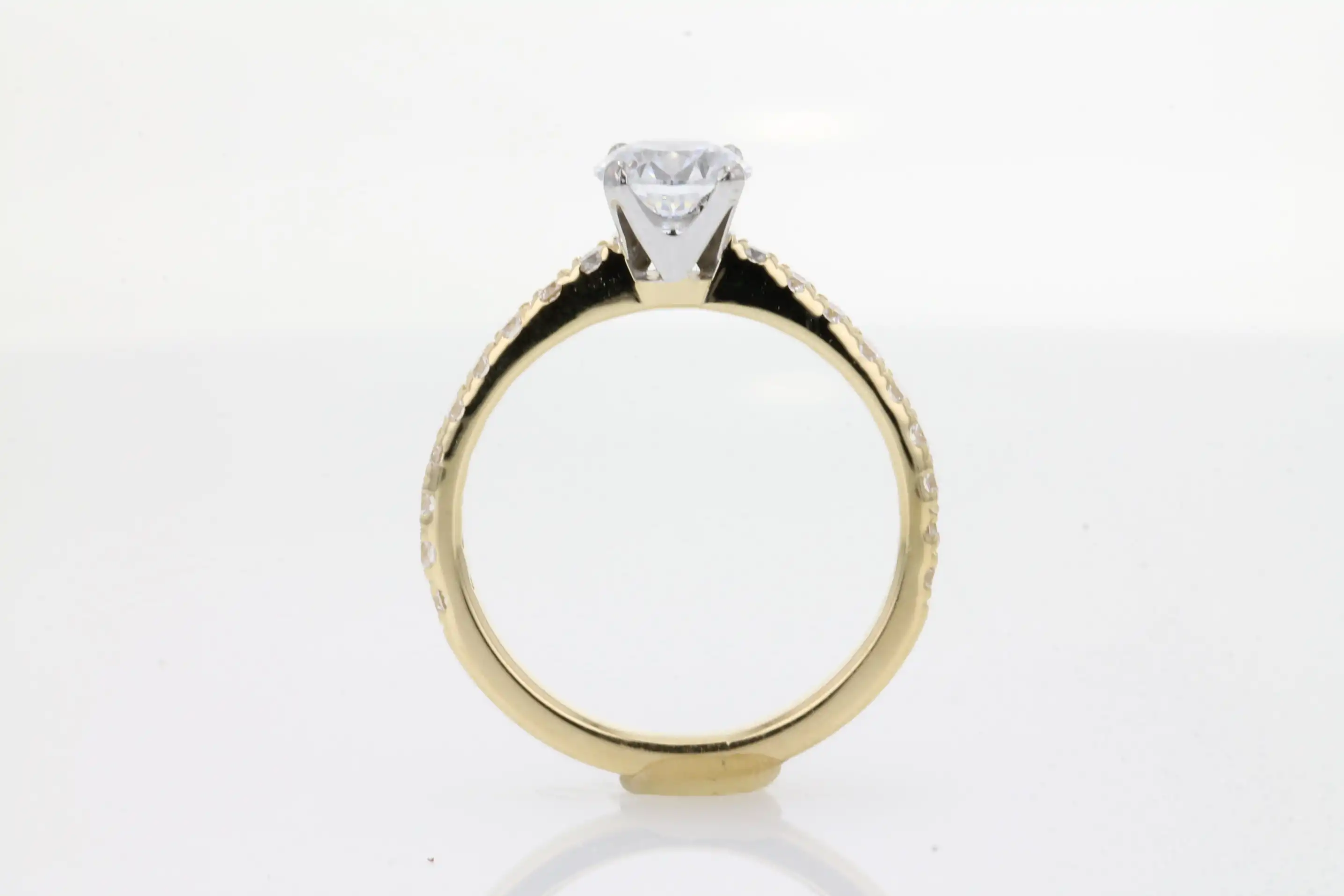 Picture of The Mini Nova | Diamond Engagement Ring