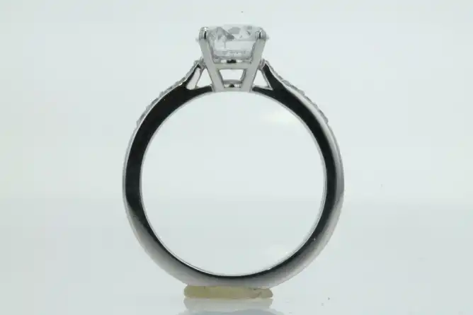 Picture of Tapered Four Claw | Diamond Engagement Ring