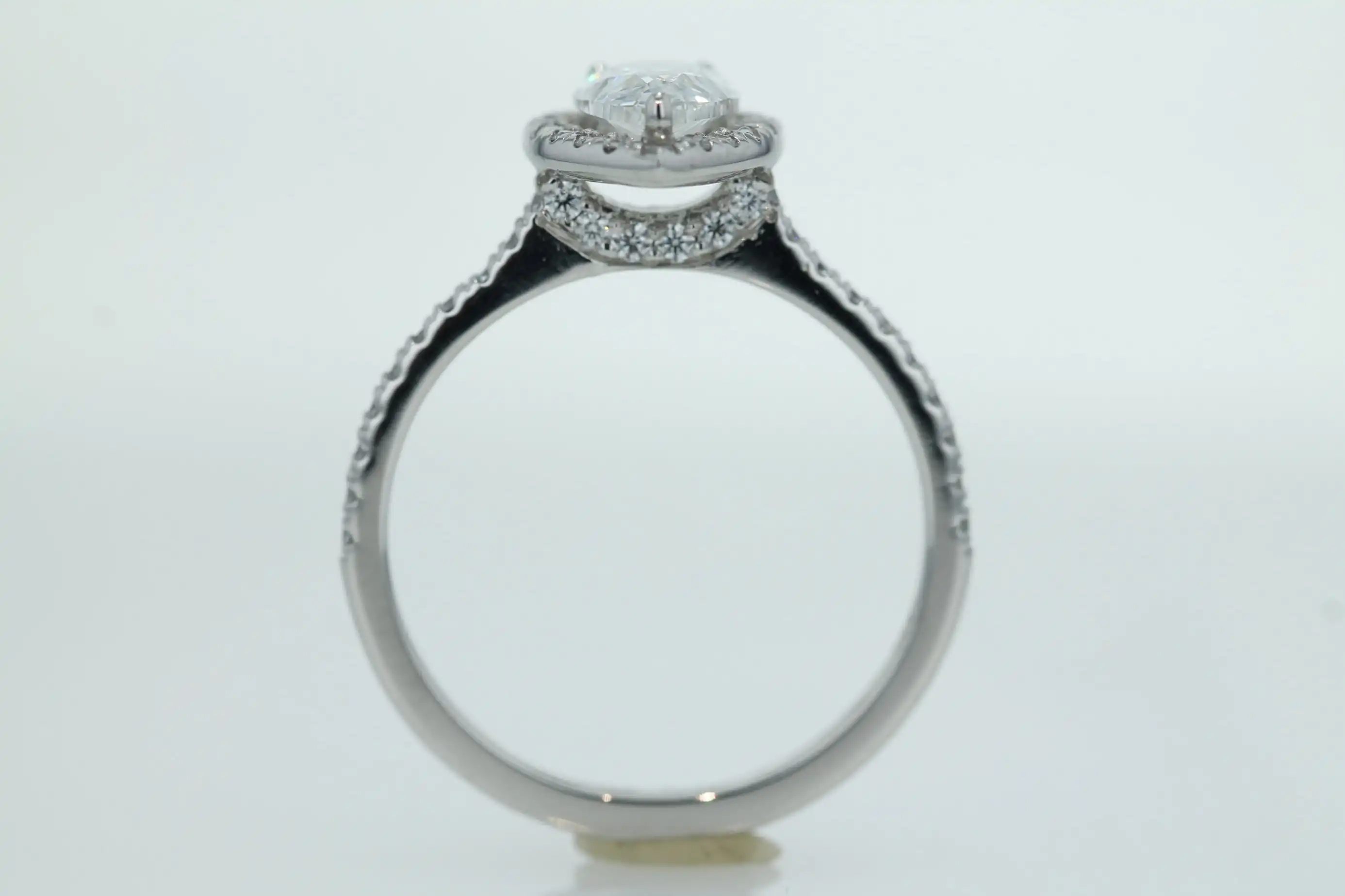 Picture of The Smiling Halo | Diamond Engagement Ring