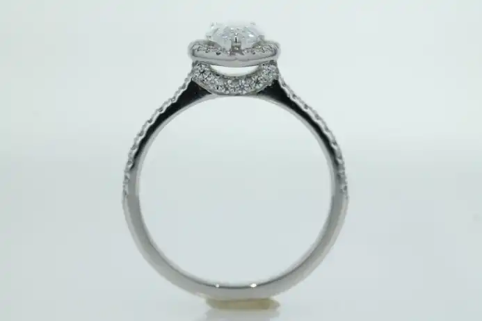 Picture of The Smiling Halo | Diamond Engagement Ring