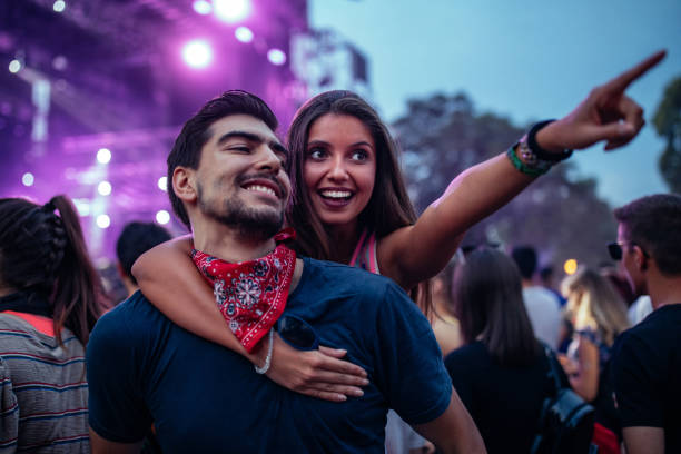 Couple at Concert