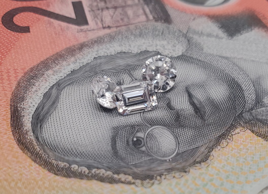 Diamonds and Australian Dollar