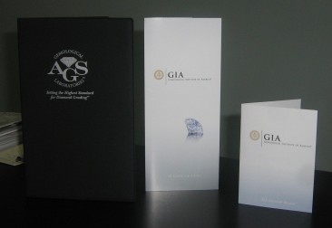 GIA vs AGS Certificates