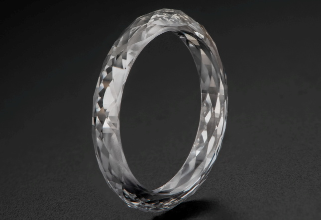 Ring Made Entirely From Lab Grown Diamond