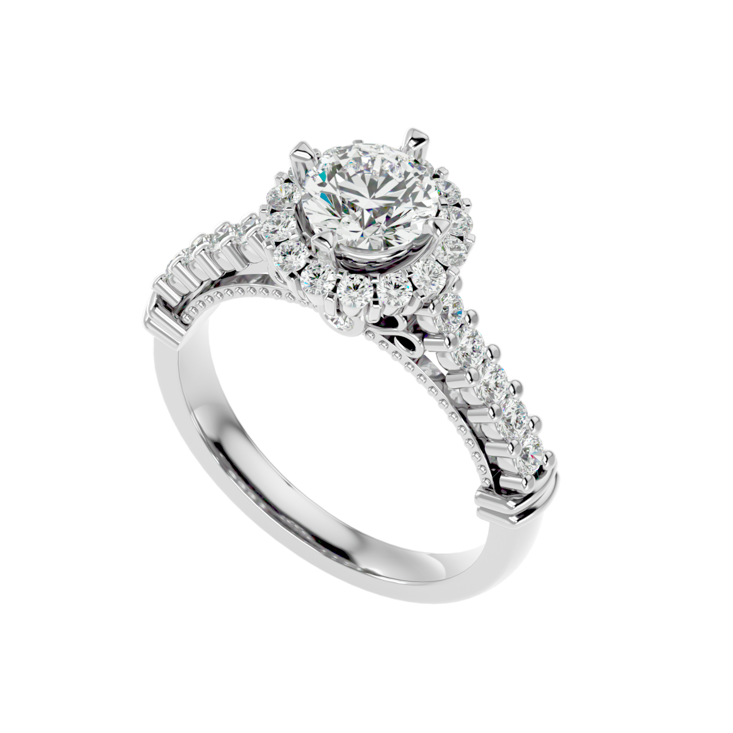 Ring R434 R-0034 | Diamond Engagement Ring